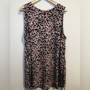 Banana Republic Tunic Blouse Button Back Size Extra Large